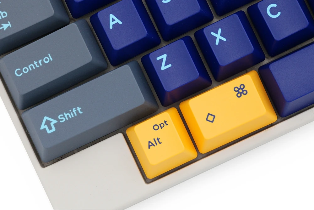 Набор клавиш Domikey hhkb abs doubleshot набор Atlantis blue profile для механической клавиатуры topre stem