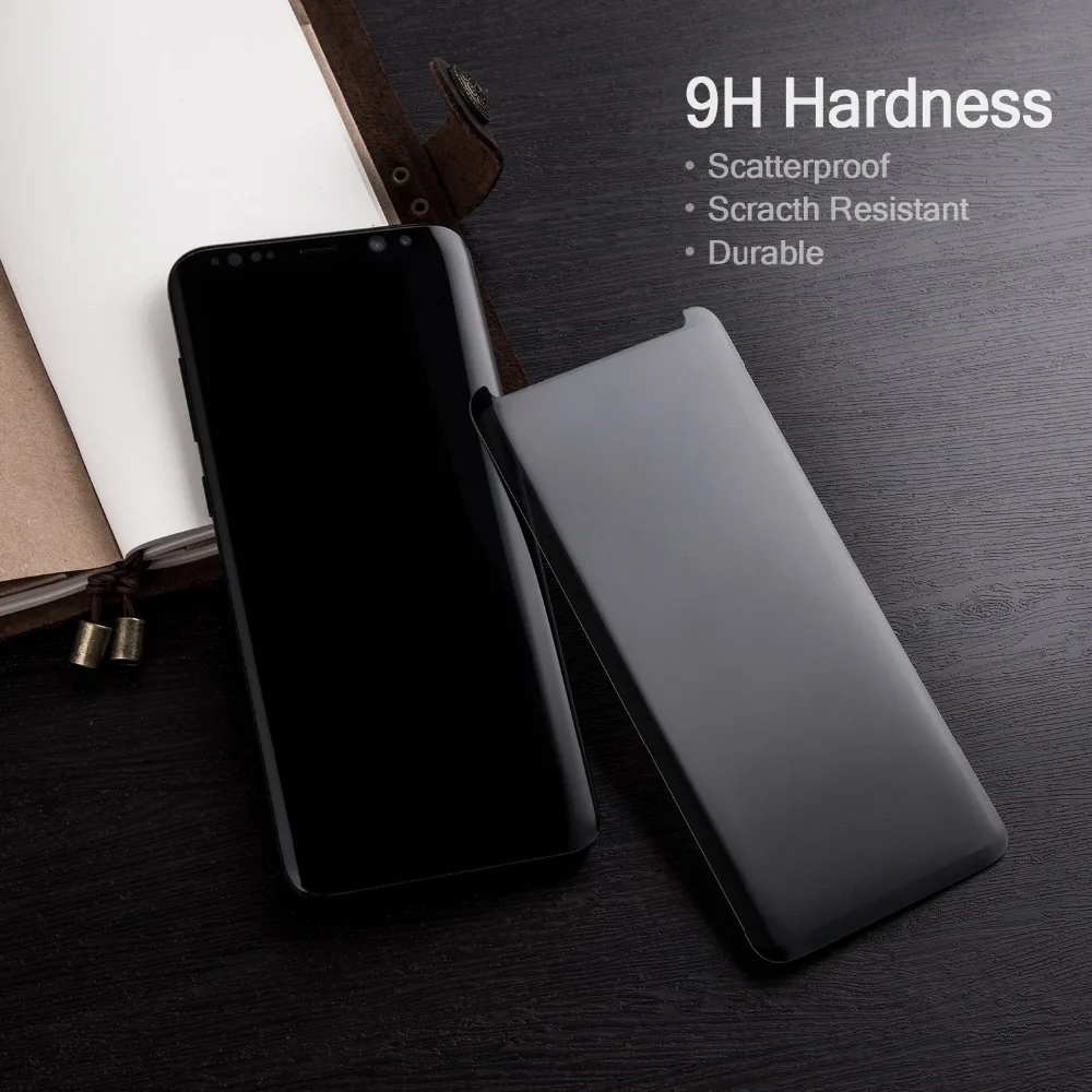 3D полное покрытие конфиденциальности Анти Glar стекло для SAMSUNG Galaxy note8 note9 S8 S9 PLUS