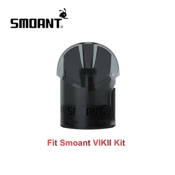 

4pcs/6pcs Original Smoant VIKII Cartridge 2ml Capacity W/KA1 1.2ohm Coil Fit Smoant VIKII Pod Kit Vape E-Cigarette Atomizer