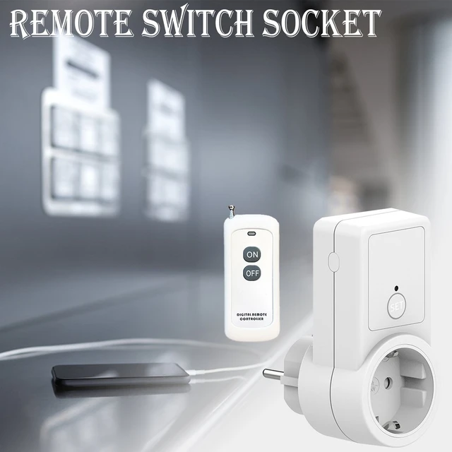 Wireless Smart Switches Remote Control  Wireless Remote Control Switch  Socket - Electrical Socket & Plugs Adaptors - Aliexpress