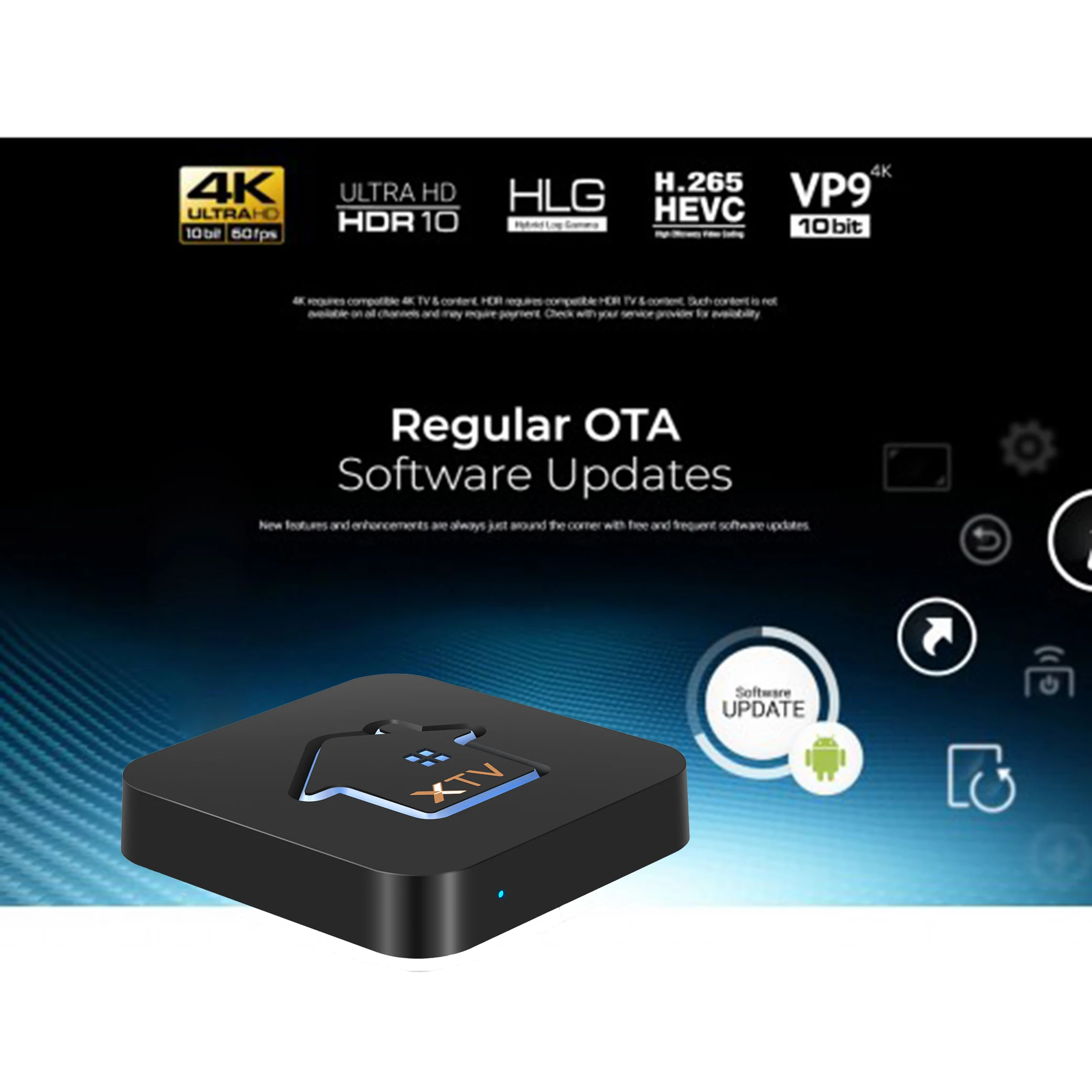 MEELO+ X tv Android 7,1 Smart tv Box Amlogic S905X 1 ГБ DDR3 8 ГБ EMMC телеприставка 4K 1000M LAN 2,4G Wifi OEM медиаплеер