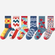 Новинка, мужские, женские, крутые, для девочек и мальчиков, хип-хоп, скейтборд, улица, потрясающие, гранж, модные, для подростков, Skr, Инди стиль, носки, повседневные