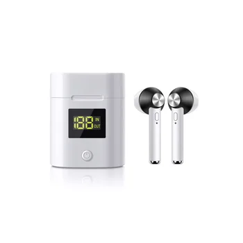 

Wireless Earbuds Bluetooth Earphone with Mic and Charging Box Led Power Display Charger for Smart Phone for Video Game Music