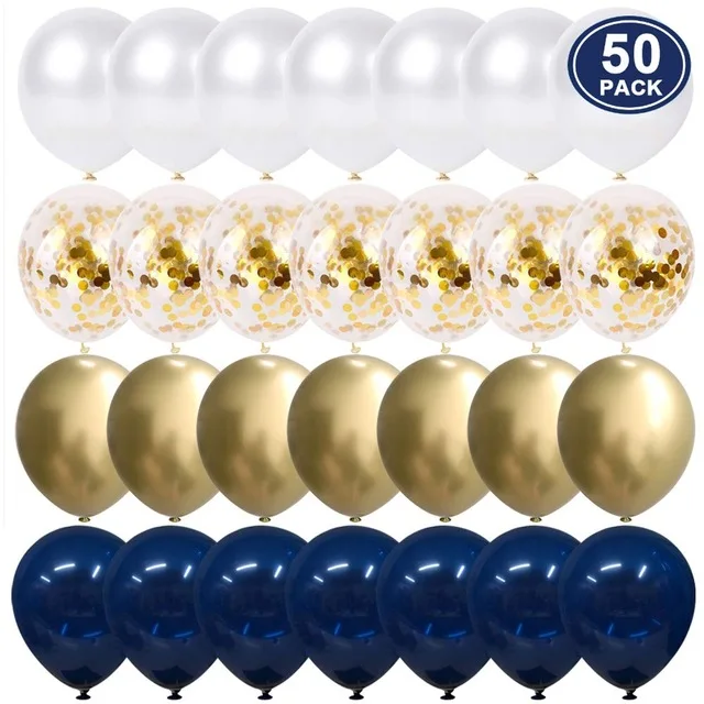 50pcs-12-inch-Metallic-Gold-White-Pearl-Balloons-Baby-Shower-Wedding-Birthday-Party-Navy-Blue-Gold.jpg_640x640