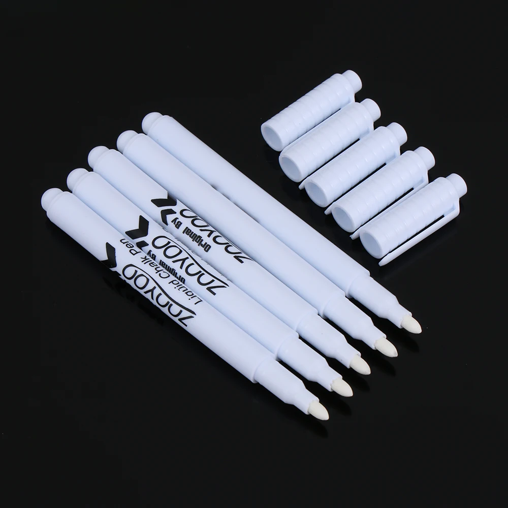 Shuttle Art Pennarello Gesso Liquido Bianco Cancellabili, 12 Pennarelli  Lavagna da 3 mm con 30 Adesivi Etichette Per Finestre, Vetro, Automobili