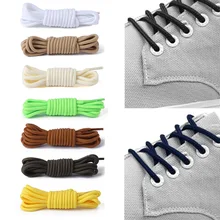 1 Pair 20 Colors New Shoelace Top Quality Polyester Solid Classic Round Shoelaces Casual Sports Boots Lace 70cm/90cm/120cm/150cm