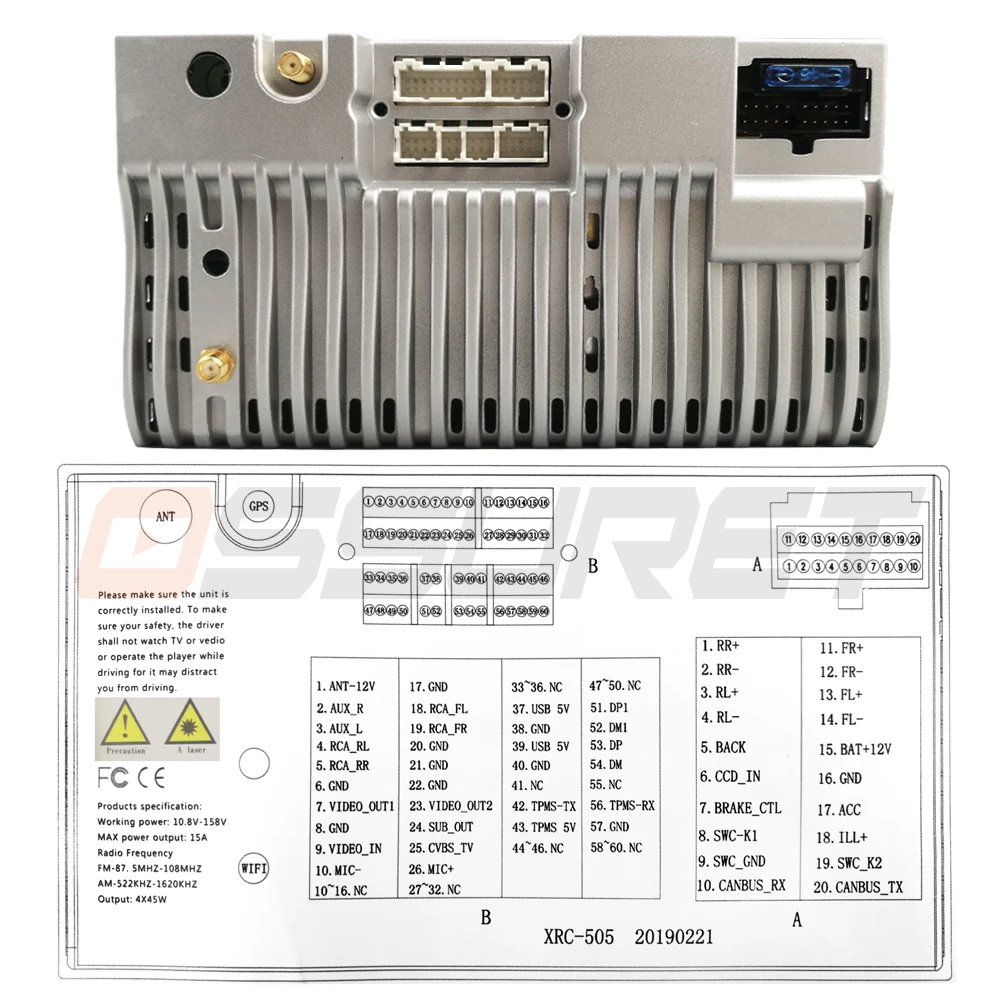 Discount 7 Inch Android 9.0 Car Radio Stereo GPS Navigation Bluetooth USB SD 2 Din Touch Car Multimedia Player Audio Player Wifi Camera 25