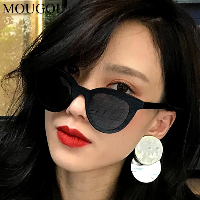 Новинка, корейский стиль ulzzang Harajuku, белая оправа, женские роскошные солнцезащитные очки, маленькое лицо, кошачьи глаза, ins с такими же солнцезащитными очками