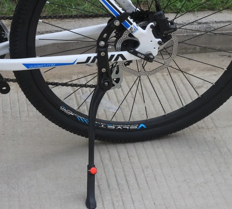 Mountain Bike Aluminium Alloy Foot Brace Adjustable Foot Brace Temple after Support Rear Bracket Parking Rack Riding
