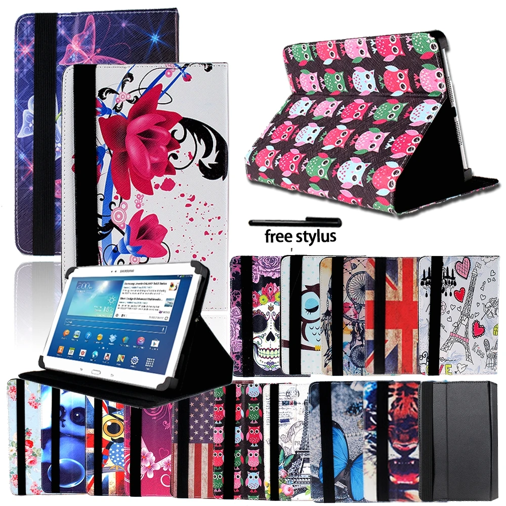 

Multicolor Foldable Tablet Case PU Leather Stand Suitable for Samsung Galaxy Tab E 9.6" / 7" / 8" Convenient Tablet Case + Pen
