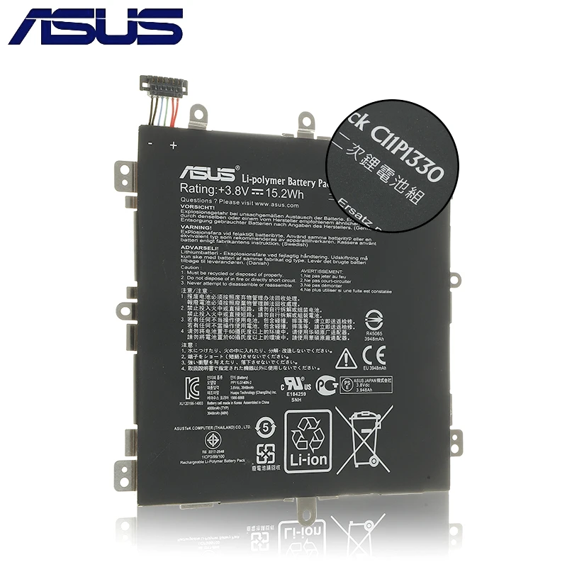 

Orignal ASUS C11P1330 Battery For ASUS MeMO Pad 8 ME581CL K01H K015 ME8150C 3948mAh with tools High Capacity