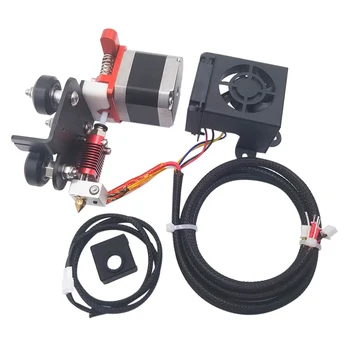 

For Ender 3 3D Printe Nozzle Brass Hot End Kit Full Assembled Extruder Kit 3D Printer Full Hot End Feeding Drive Set