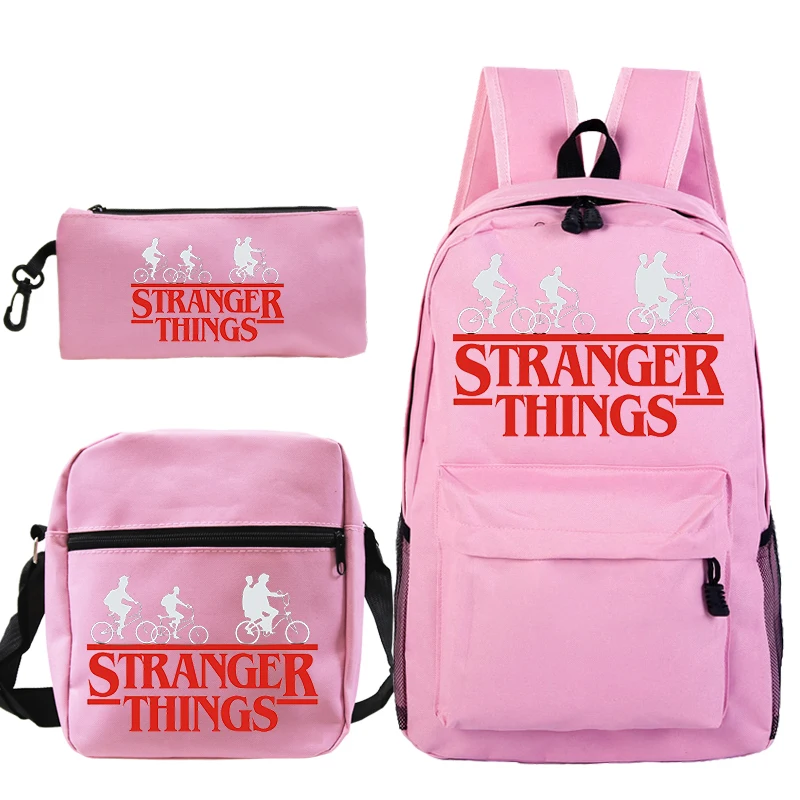Mochila странные вещи 3 рюкзак и сумка Dos хип хоп рюкзак сумка в стиле кэжуал 3 шт./компл. рюкзак Kpop школьные сумки для девочек-подростков