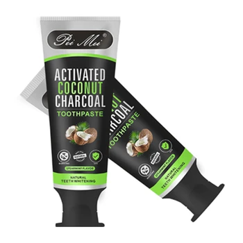 Coconut Shell Activated Bamboo Charcoal Teeth Whitening Detal Toothpaste Black Mint Flavor Oral Care Hygiene Toothpaste
Coconut Shell Activated Bamboo Charcoal Teeth Whitening Detal Toothpaste Black Mint Flavor Oral Care Hygiene Toothpaste