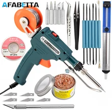 Soldering-Iron Tin-Gun Internal-Heating Automatically Hand-Held Send 60W Us/eu-Plug 110V/220V