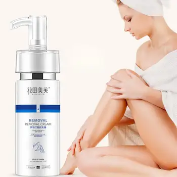 

Painless Hair Removal Cream Spray Away Depilatory Bubble Mousse Body Bikini Remover Legs Foam Wax Hair J3B6