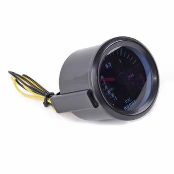 

2inch 52mm Blue Digital LED Electronic 30 PSI Pod Holder Hose Turbo Boost Gauge