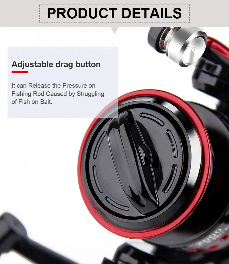 aluminum spinning fishing reel