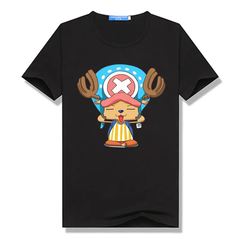Japanese Anime One Piece Chopper 3D Print 100 polyester fiber T Shirt