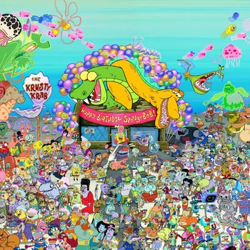 

Kors Adult Educational SpongeBob Educational 1000 PCs Adult Educational Puzzles