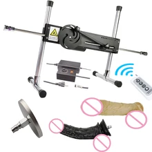 FREDORCH 2020 nueva máquina sexual premium, estable silencioso, soporte de cable de doble varilla/versión de Control remoto/doble con acoplamientos