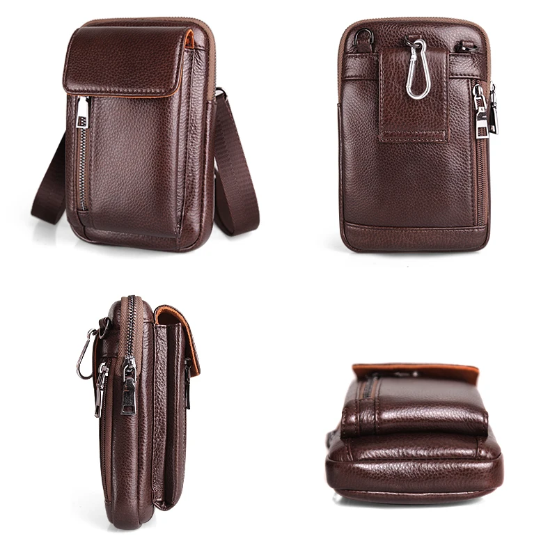 Cobbler Legend натуральная кожа Для мужчин сумка мульти-Функция маленькая сумка на плечо сумка "Почтальон" на ремне сумки в стиле ретро мужской клатч Карманный Кошелек для телефона