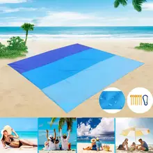 

50%HOTOutdoor Beach Blanket Carpet Foldable Picnic Waterproof Portable Picnic Mat Camping Mat Mattress Camping Camping Bed Sleep