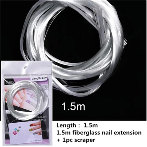 1.5m fiberglass UR SUGAR 15 мл голографический гель продлевающий половой акт лак быстрое строительство мерцающий блеск гель поли УФ-гель для маникюра дизайн ногтей строитель - Цвет: 1.5m fiberglass