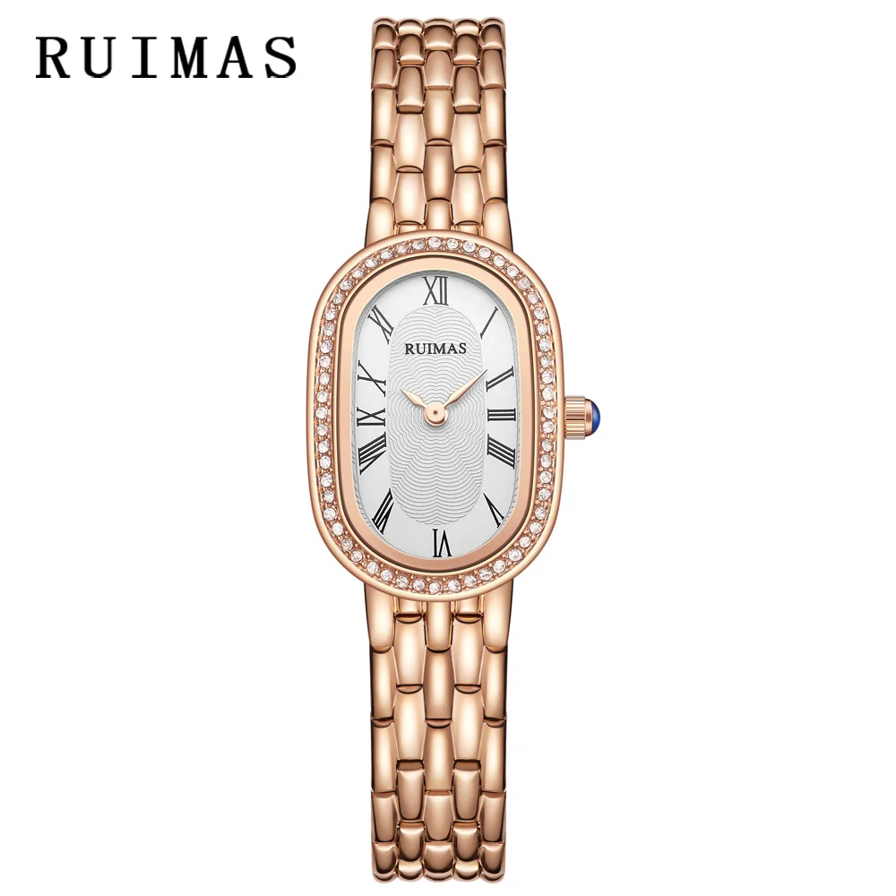 

Fashion Ladies Watch Women 2019 New Rose Gold Dress Quartz Watches Luxury Diamond Wristwatches Relogio Feminino Bracelet Clock