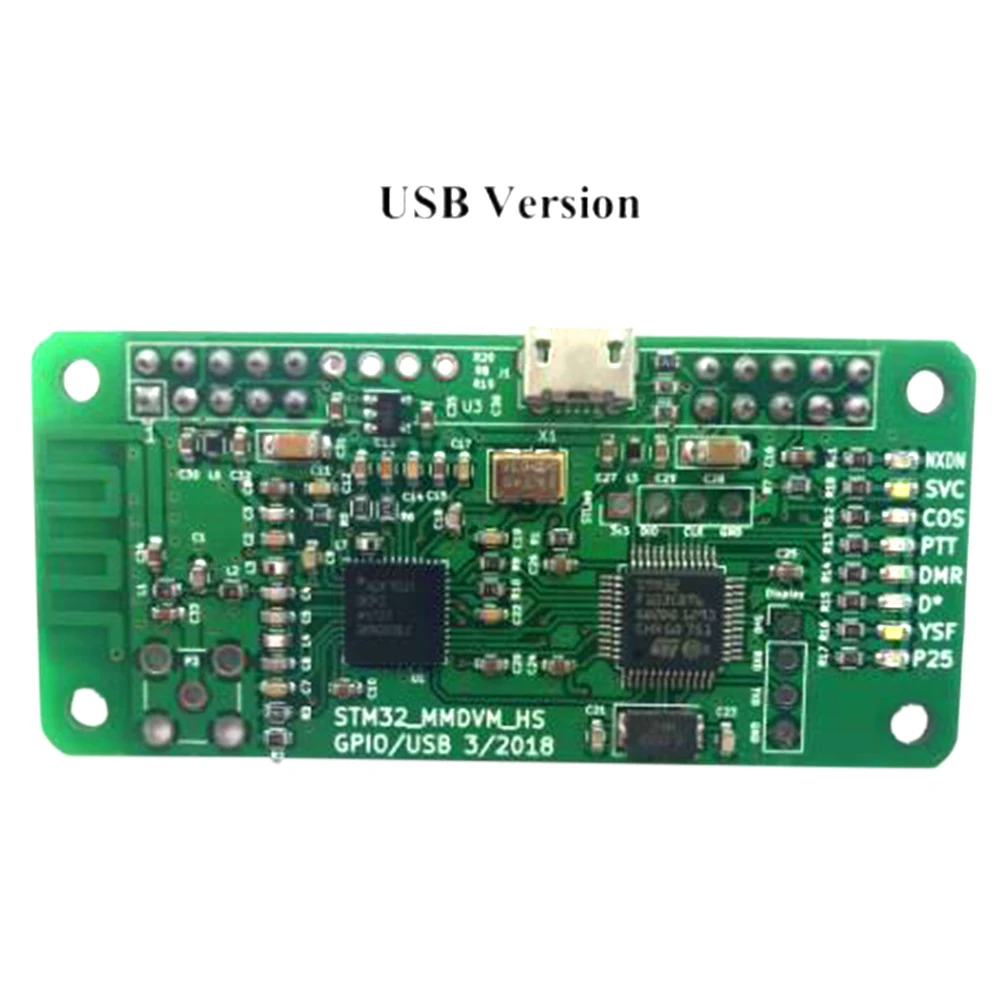 Модуль запасные части прочный MMDVM точка доступа Электрический с антенной B P25 DMR YSF VHF индикатор металла UHF для Raspberry Pi