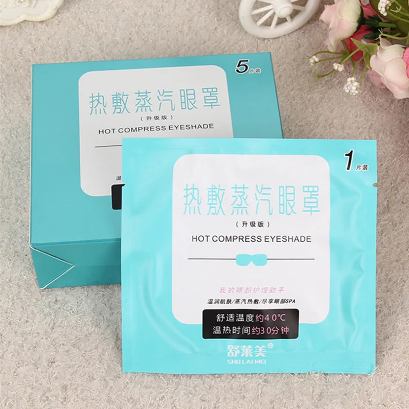 

Chinese Boxed Hot Compress Steam Eyeshade Self Heating Protection Eye Patch Mitigate Eyestrain Sleep Eye Patch