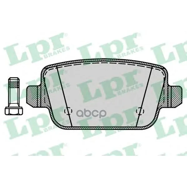 Колодки Тормозные Ford Galaxy/Mondeo/S-Max/Volvo S80/Xc70/Freelander 06- Задние Lpr 05p1272 Lpr арт. 05P1272