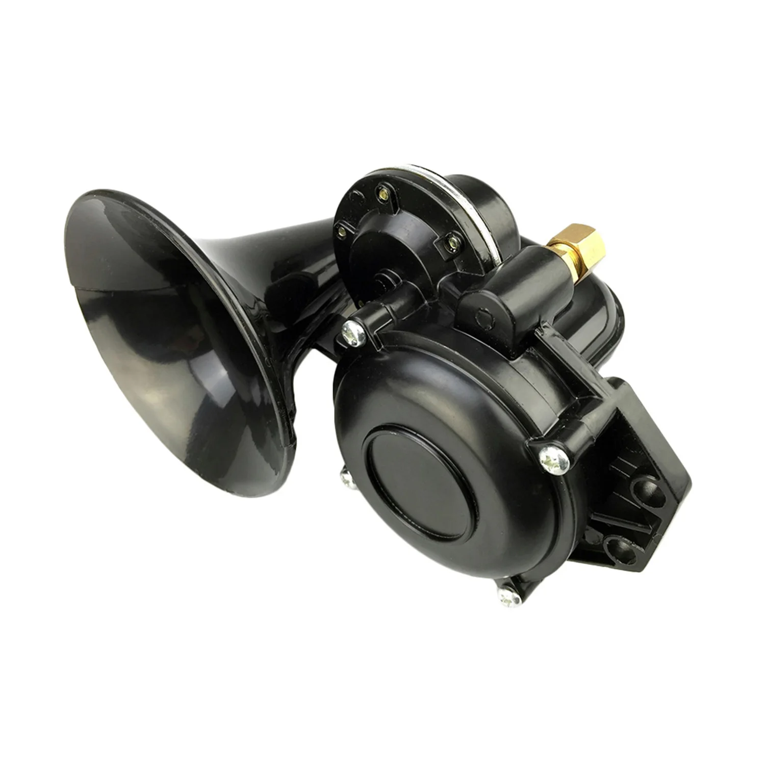 12 V/24 V 120DB громкий один трубы Улитка воздушный рожок сирены Водонепроницаемый Динамик универсальный для автомобиля, грузовика, автобуса Ван автомобильные аксессуары