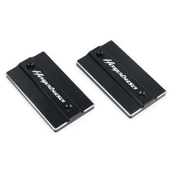 

For Suzuki Hayabusa GSX1300R 1999-2019 Brake Clutch Fluid Reservoir Cap Cover Plug Chrome Black CNC Aluminum