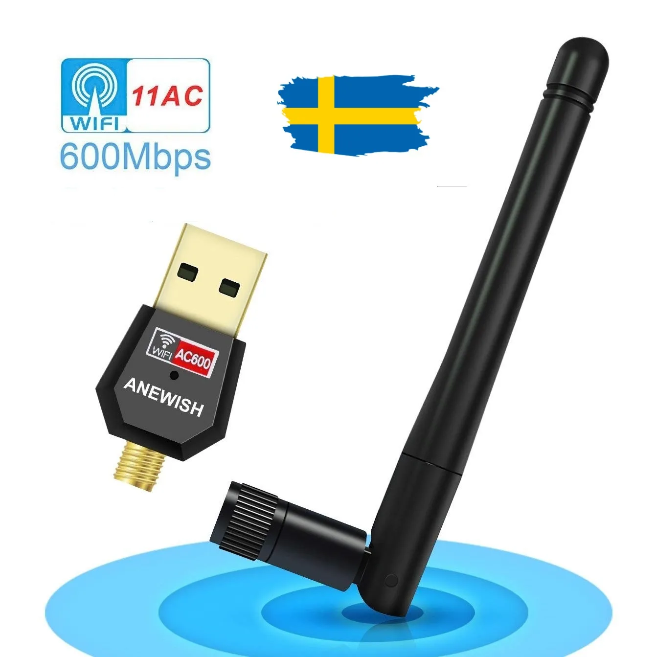 ANEWISH ADAPTER WIRELESS FAST SPEED SUPPORT ANDROID BOX SMART TV LAPTOP COMPUTER SWEDEN NORDIC | Компьютеры - Цена: 2 424,24 - 8 642,52 руб.