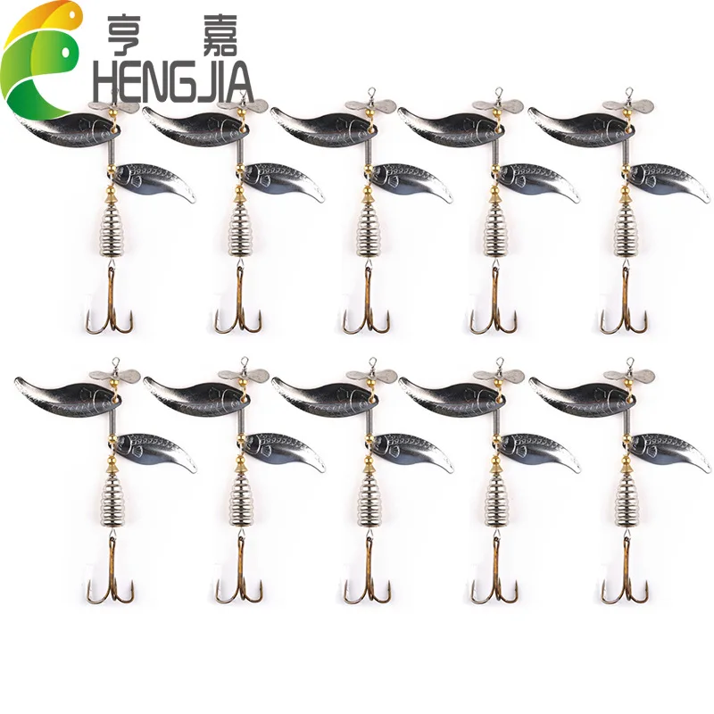 Heng Jia AliExpress Rotating Lure Sequin 10 Cm/14.8G Metal Rotating Sequin Bait