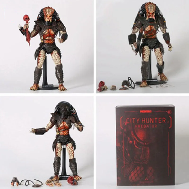 

1/6 action figure Predator iron warrior MMS173 flower crab scar iron model ornament