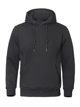  Solid Color Men Hoodies Fleece Warm Mens Sweatshirt Fashion Streetwear Casual Men's Loose Breathable Pullovers Brand Hoody 