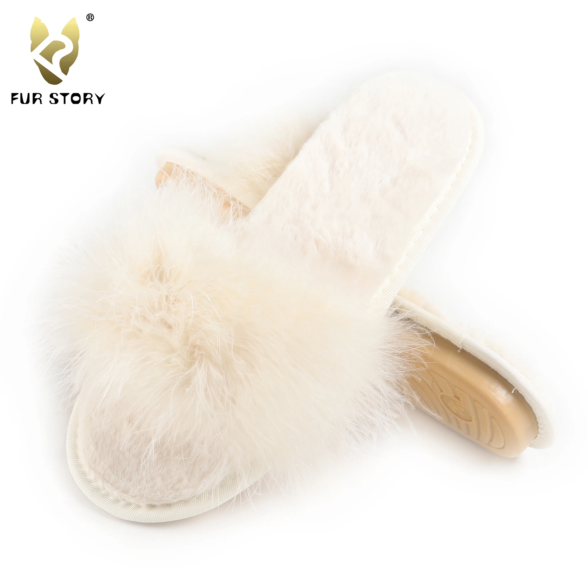 open toe house slippers