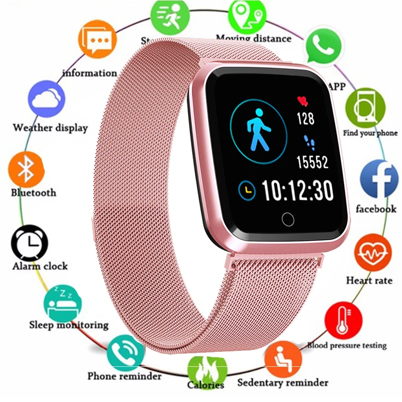 

N99 Sport IP68 Smart Watch Women Men Fitness Tracker Heart Rate Monitor Waterproof Smartwatch for Android IOS apple PK S7 P68