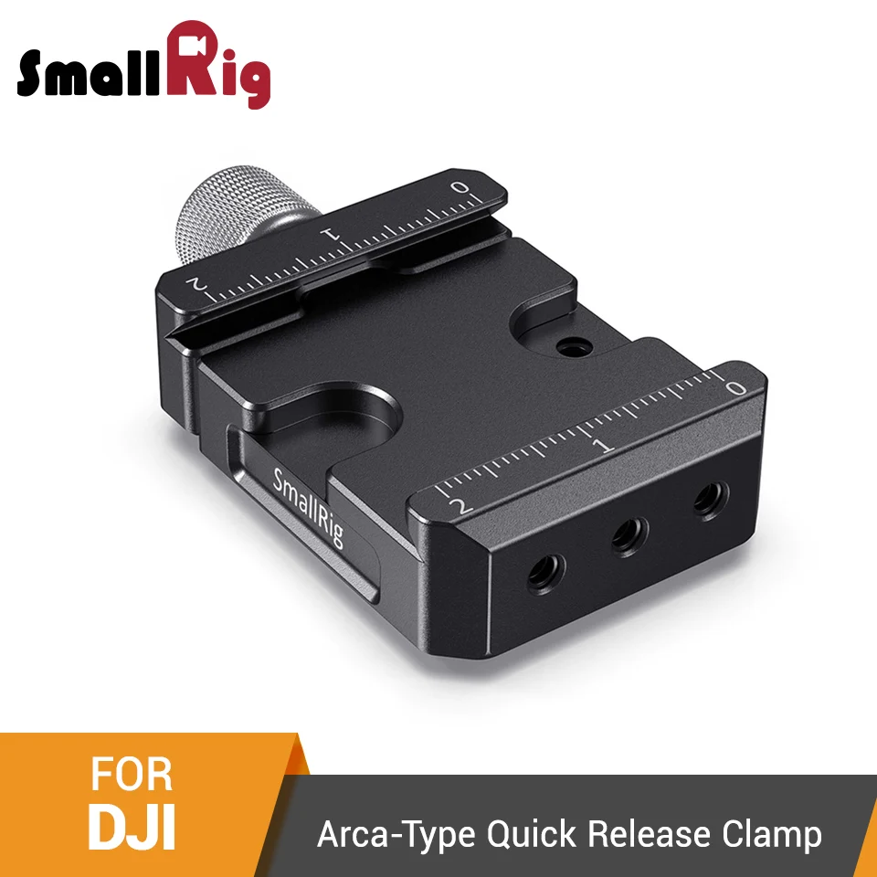 Braçadeira da Liberação Rápida de Smallrig Arca-tipo para a Série do Guindaste de Dji Gimbals de Weebill Placa de Base da Arca-2506 sc e Zhiyun Ronin s -