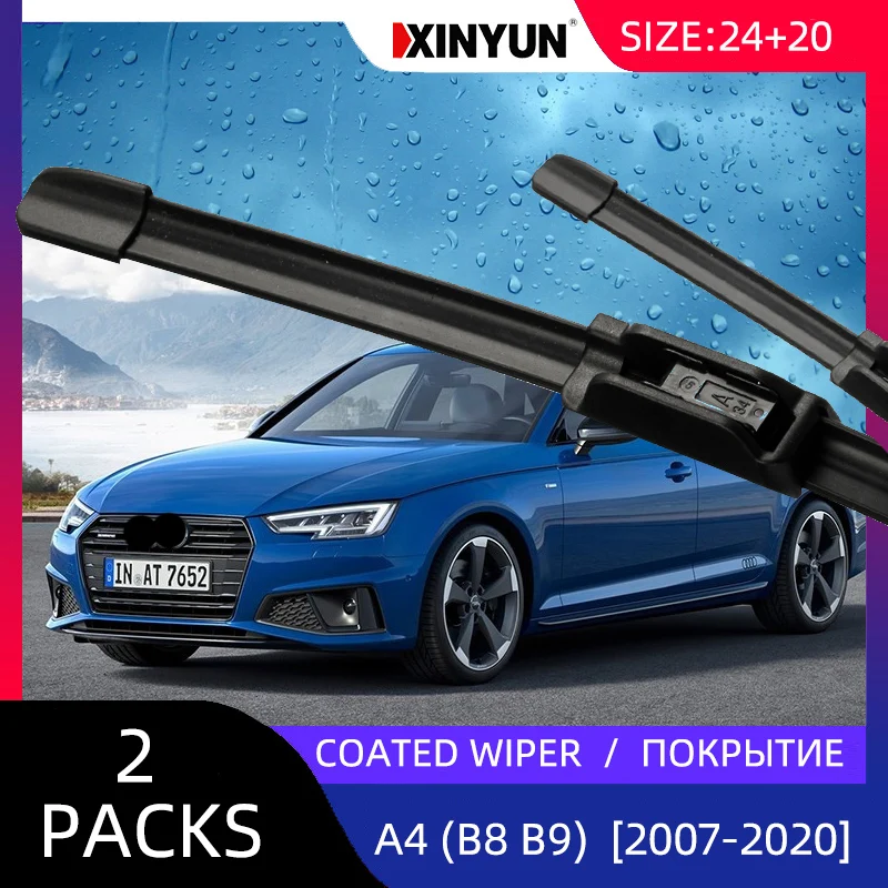 Щетки стеклоочистителя LHD для Audi A4 Allroad B8 B9 2007-2019 S4 RS4 24 дюйма + 20 дюймов | Автомобили
