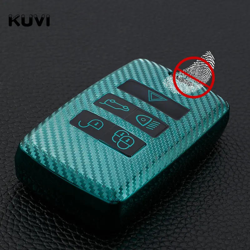 Carbon Tpu Car Key Case Remote Control Protector Cover For Land Rover Range Rover Sport Evoque Velar Discovery 5 2018 2019 2020 - - Racext™️ - - Racext 25