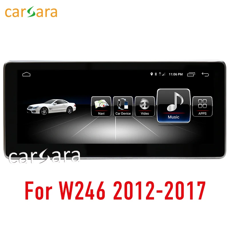 2G ОЗУ 10 25 &quotAndroid монитор для B класса W246 2012 2017 сенсорный экран GPS навигация