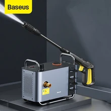 Baseus 1300 واط ارتفاع ضغط آلة غسل سيارات التلقائي بدء توقف ذكي ضبط ضغط مضخة المياه المنزلية سيارة غسالة