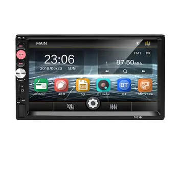 

7 Inch High Definition Car Mp5 Player Mp4 Hands-Free Phone Internet Car Radio Steering Wheel Control 7033B