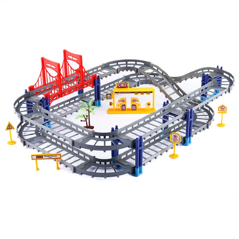 Building machine железная. Железная дорога building machine наборы. diy track железная дорога. конструктор гоночный трек. многоуровневая железная дорога.