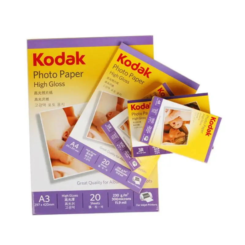 4R A4 Photo Paper 20pcs/100pcs Suitable for Album Inkjet Photos photo paper,photo printing paper