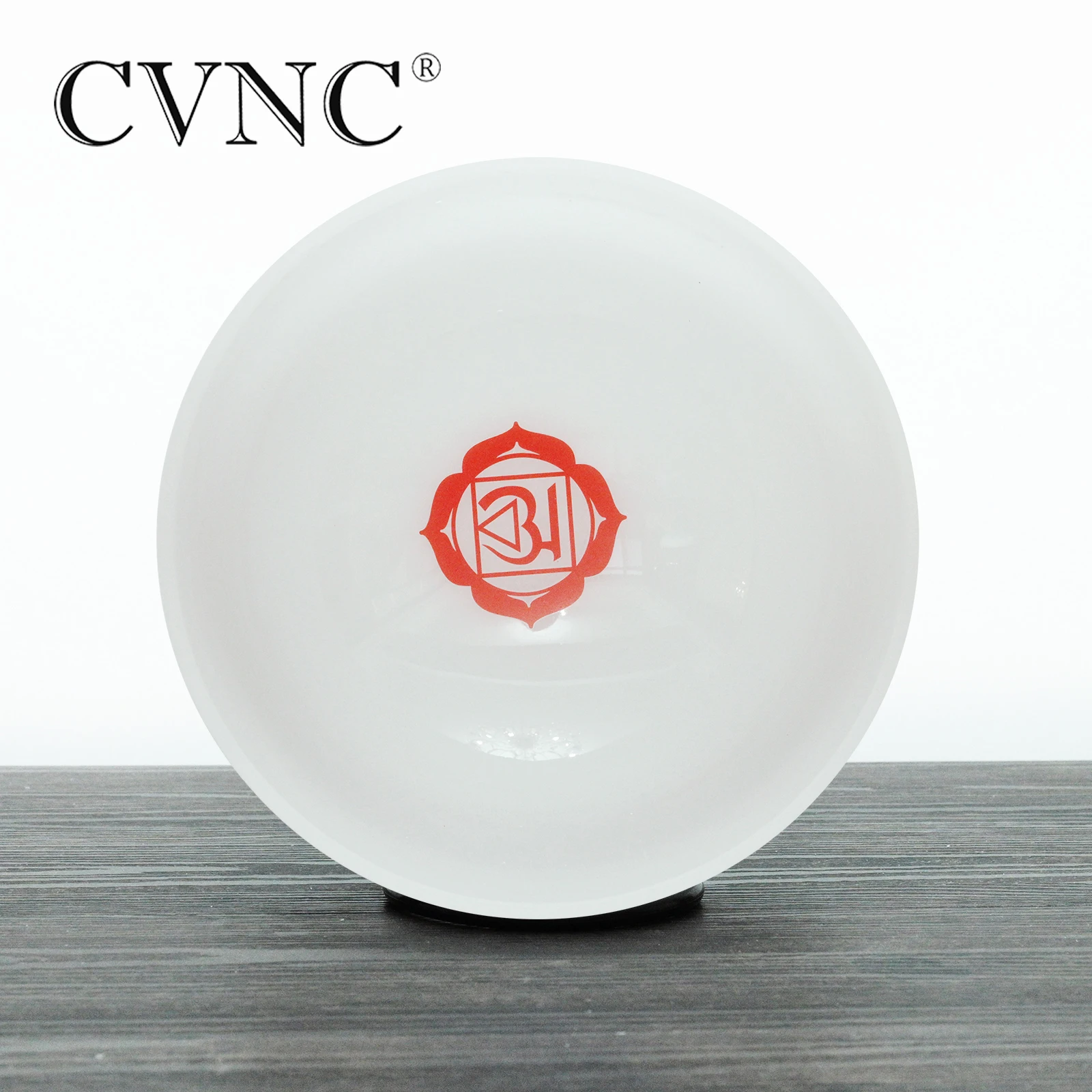 

CVNC 8/10/12" Note C Root Chakra Frosted Quartz Crystal Singing Bowl