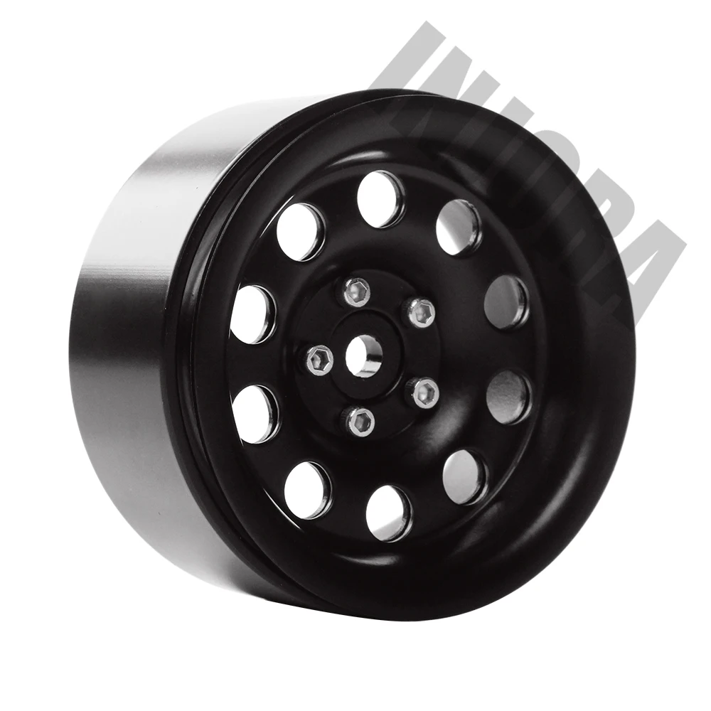 Injora 4 шт. 2,2 шины для колес& металла бисером 10 обод колеса для 1/10 RC Рок комплект автомобильных принадлежностей для передней и задней оси SCX10 90046 Traxxas TRX-4